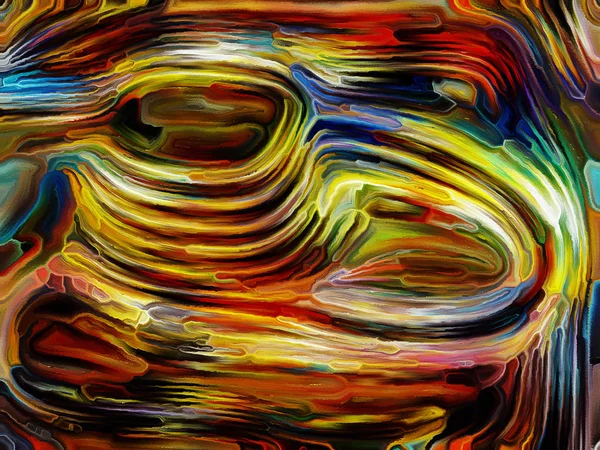 Muster Von Farbserien Zusammenspiel Bemalter Glasmalerei Zum Thema Fantasie Kreativität — Stockfoto