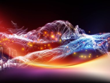 Dijital rüyalar serisi. Teknolojik altyapı sanal görselleştirme bileşenleri konuda bilim, eğitim, bilgisayar ve modern teknoloji ile etkileşimi