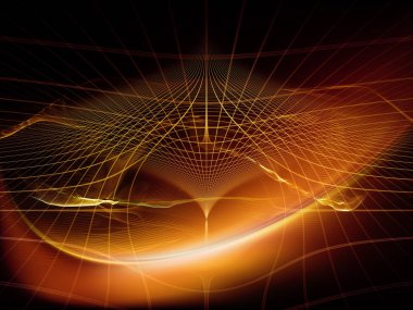 Dijital Rüyalar serisi. Bilim, eğitim, bilgisayar ve modern teknoloji konularında bir kavram metaforu olarak sanal görselleştirme bileşenleri ile teknoloji arka planının yaratıcı düzenlenmesi