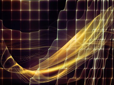 Dijital rüyalar serisi. Teknolojik altyapı sanal görselleştirme bileşenleri konuda bilim, eğitim, bilgisayar ve modern teknoloji ile sanatsal soyutlama oluşan