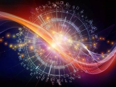 Numara serileri teknoloji. Zemin basamak, Izgaralar ve ışıklar oluşmaktadır ve teknoloji, bilim ve bilgisayar bilgilerin dünya projelerde kullanıma uygun