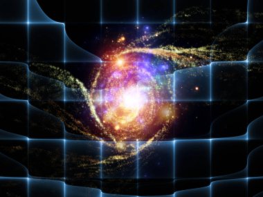 Cosmos dizi elemanları. Arka plan boşluk ve yıldız matematik, bilim, eğitim ve modern teknolojinin projelerde kullanılmak üzere yapılmış