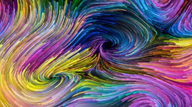 Hareket içinde renk serisi. Sıvı boya desen tasarım, yaratıcılık ve hayal gücü ekranlar ve mobil cihazlar için duvar kağıdı olarak kullanmak için bu konuda etkileşimi