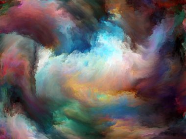 Arka arka plan serisi. Tuval üzerine konu hareket sanat, yaratıcılık ve hayal gücü ve renk sanatsal soyutlama oluşan