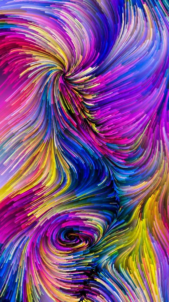 Drama renkler Serisi. Soyut tasarım tasarım, yaratıcılık ve hayal gücü konusunda sanal tuval yapılmış