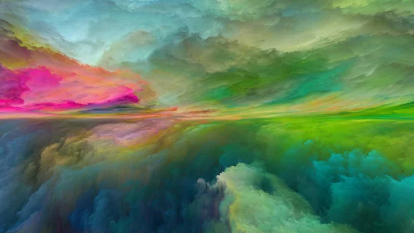 Dream Land Serie Achtergrond Samengesteld Uit Digitale Kleuren Geschikt Voor — Stockfoto