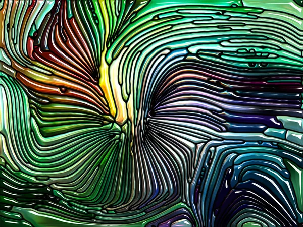 Träume Von Glasserien Komposition Von Glasmalerei Muster Von Farbfragmenten Für — Stockfoto