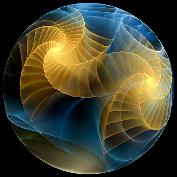 Synergies of Fractal Particle — Stock Photo, Image