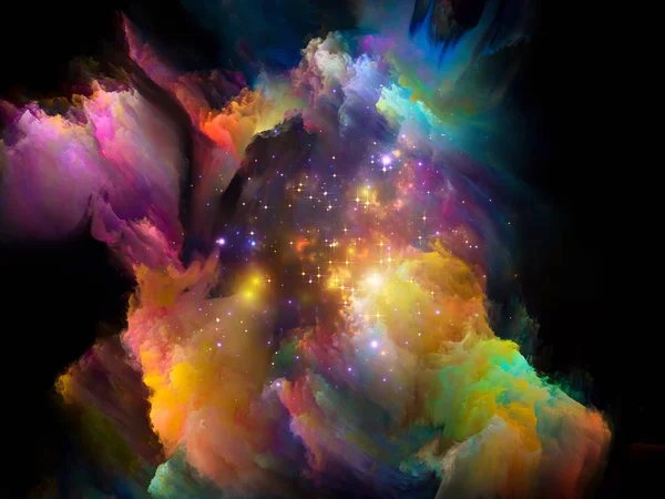 Cosmic Paint. — Stock Photo, Image