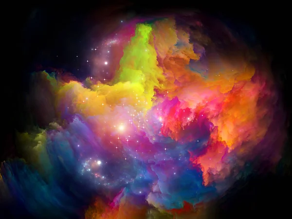 Kosmické barvy. — Stock fotografie
