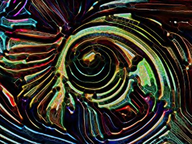 Fraktal parçacık görselleştirme