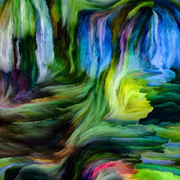 溶融色の錯覚 — ストック写真