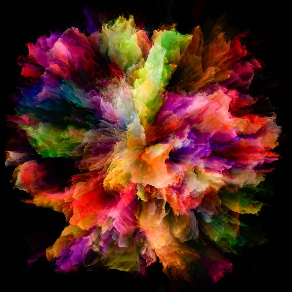 Unfolding of Color Splash Explosion