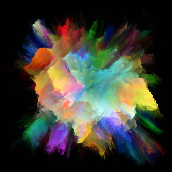Auf der Suche nach Farbexplosion — Stockfoto