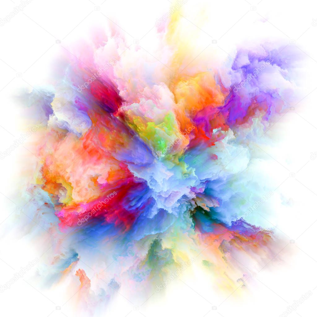 Petals of Color Splash Explosion