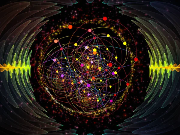 Sinergias de la Oscilación Radial — Foto de Stock