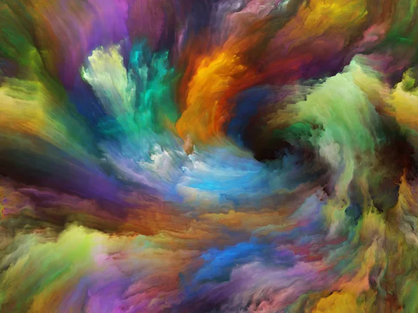 Dance of Paint — Stock Photo, Image