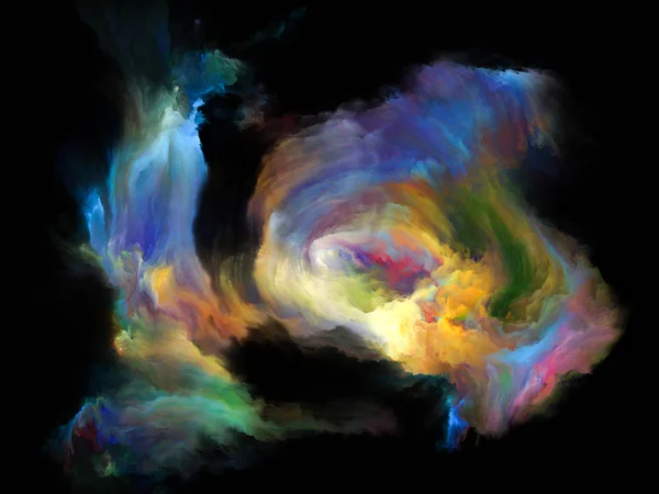 Energie van de beweging van de kleur — Stockfoto