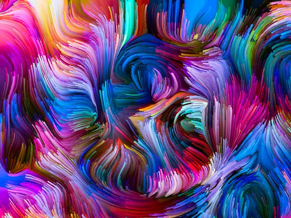 溶融色のエネルギー — ストック写真