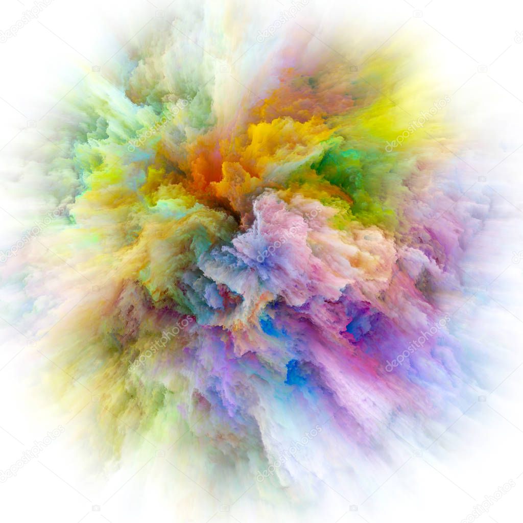 Depth of Color Splash Explosion