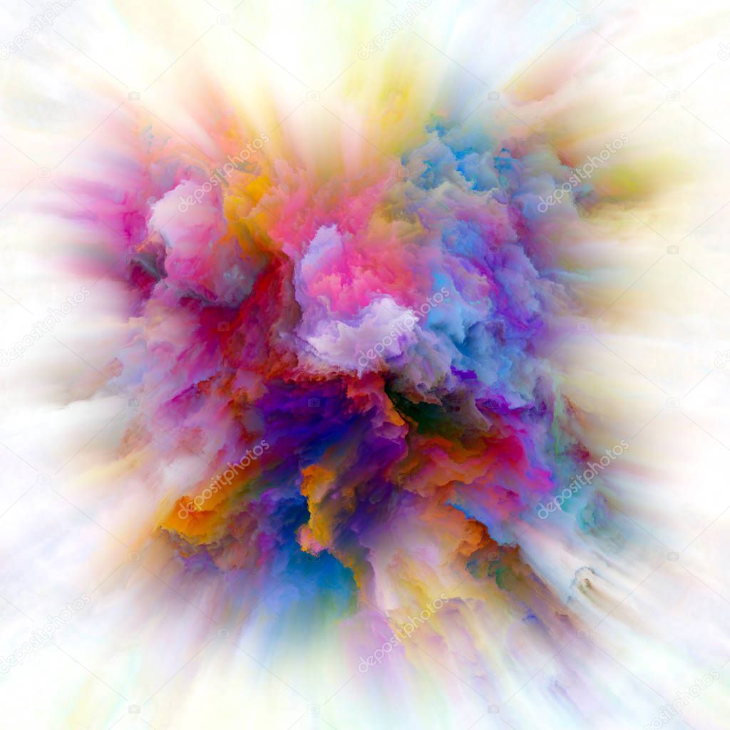Petals of Color Splash Explosion