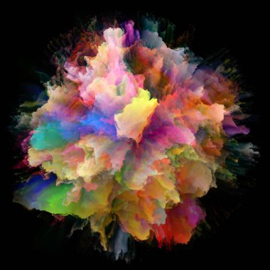 Renk Splash patlama ortaya çıkması