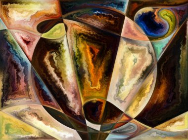 Gelişen yaşam tuval