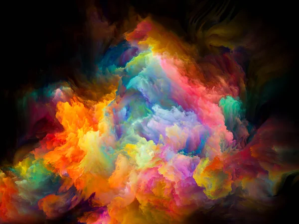 Kleurrijke beweging — Stockfoto