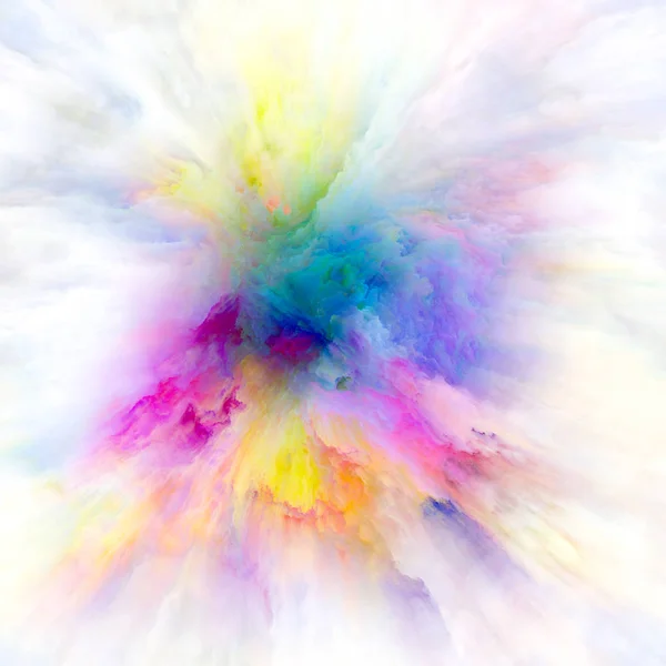 Магічний сплеск вибух кольору — стокове фото