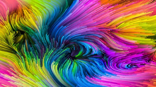 화려한 페인트의 에너지 — 스톡 사진