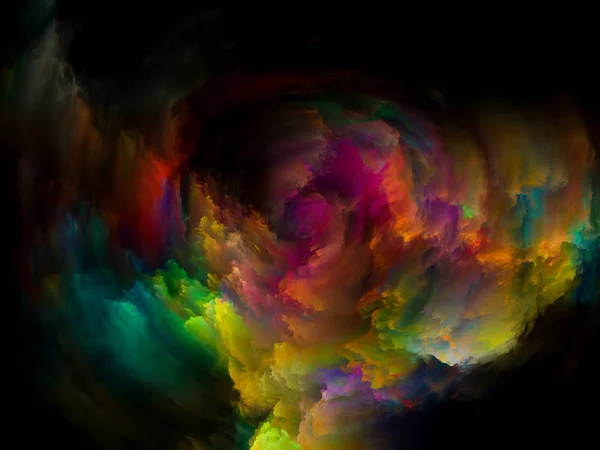 Fraktale Farbe — Stockfoto
