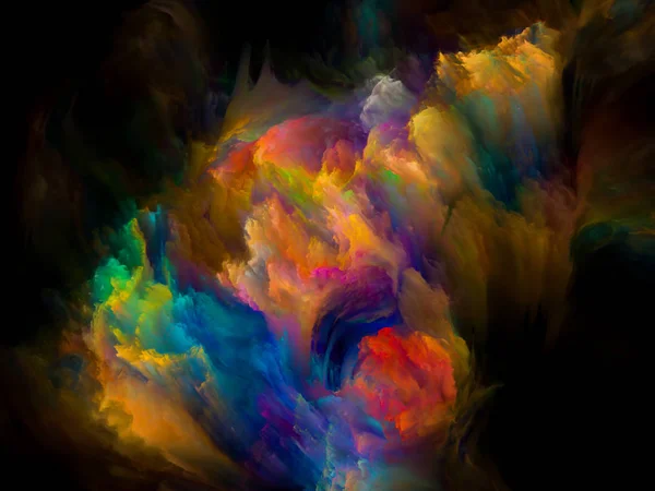 Abstraktní barvy — Stock fotografie
