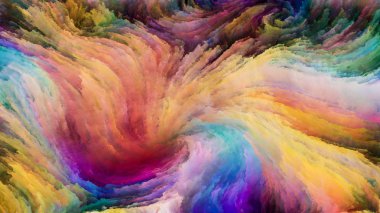 Renkli boya gelişen