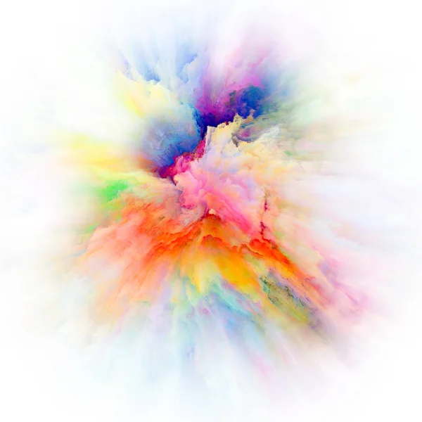 Digital Color Splash Explosion