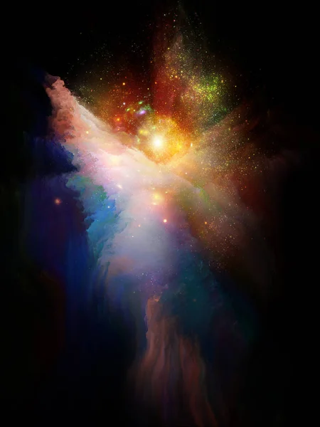 Nebulosa do anjo — Fotografia de Stock