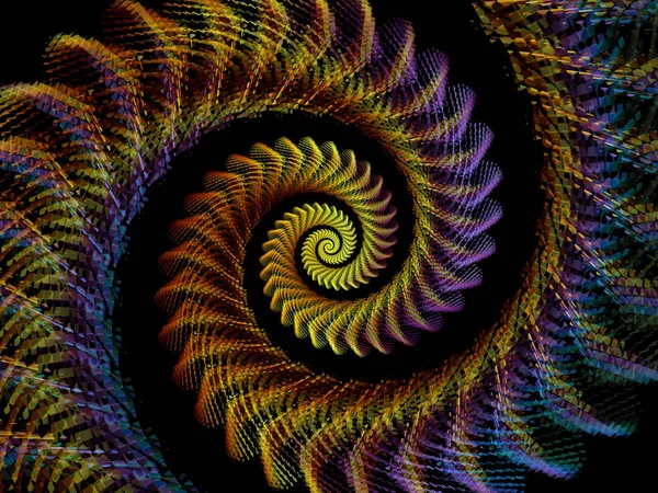 Fundo em espiral — Fotografia de Stock