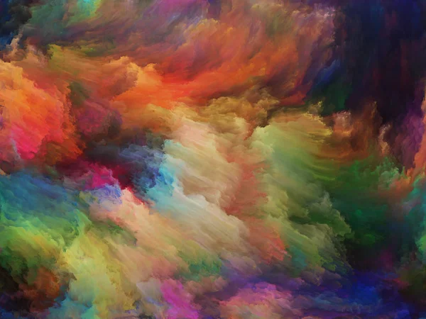 Visualization of Digital Paint — Stock Photo, Image