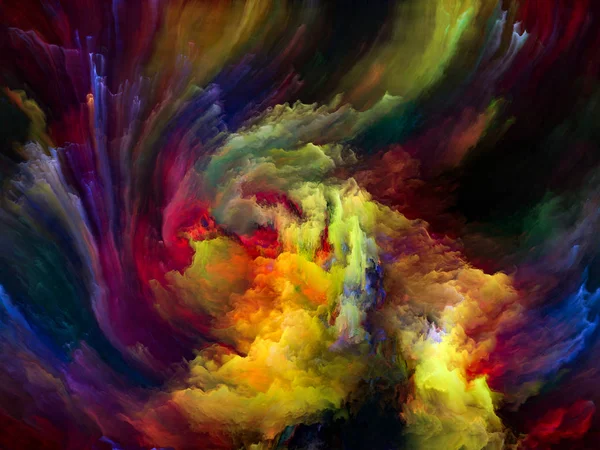 Elementos del movimiento del color — Foto de Stock