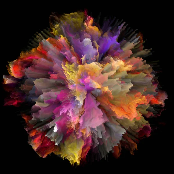 Игра Color Splash Explosion — стоковое фото