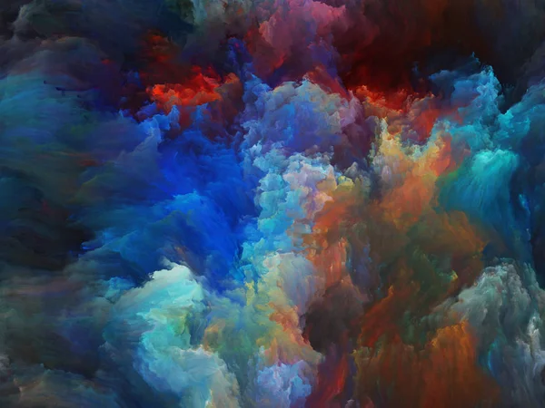 Абстрактный Фоновый Сериал Расположение Цвета Движения Холсте Тему Искусства Творчества — стоковое фото