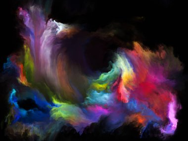 Akışı serisi renk. Zemin dijital boya streams oluşmaktadır ve müzik, yaratıcılık, hayal gücü, sanat ve tasarım projelerde kullanıma uygun