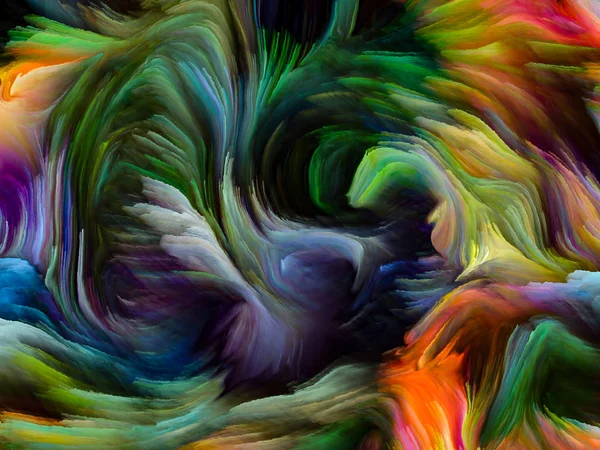 Série Liquid Color Fond Séries Peintures Multicolores Sur Thème Créativité — Photo