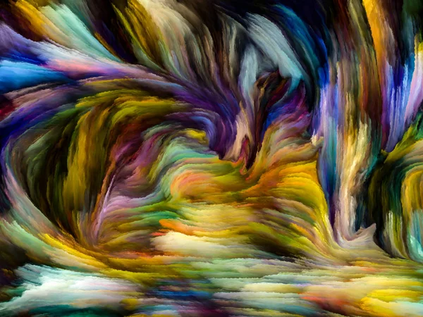 Серия Liquid Color Фон Многоцветных Красок Тему Творчества Искусства Дизайна — стоковое фото