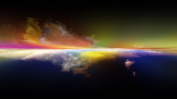 Sunset Illusion — Stock Photo, Image