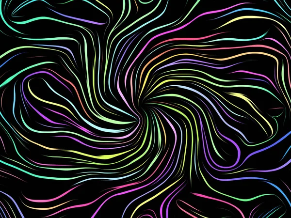 Line Swirl — Stock Photo, Image