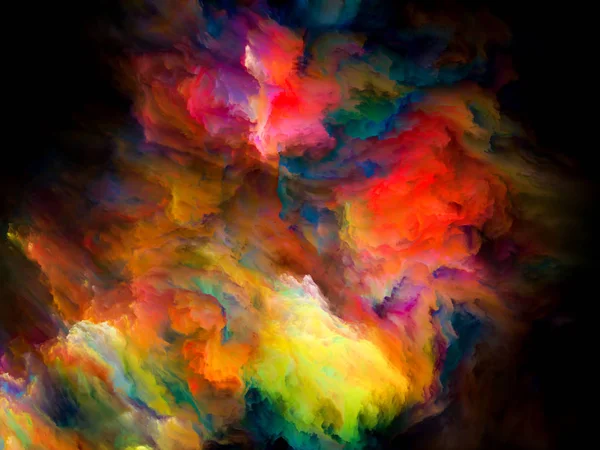Flerfärgade Paint — Stockfoto