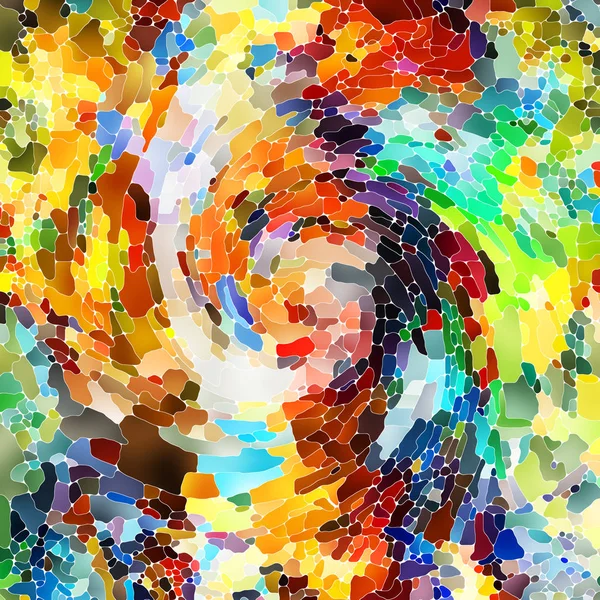 Innenleben der Spiralfarbe — Stockfoto