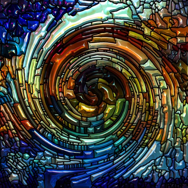 Энергия спирального цвета — стоковое фото