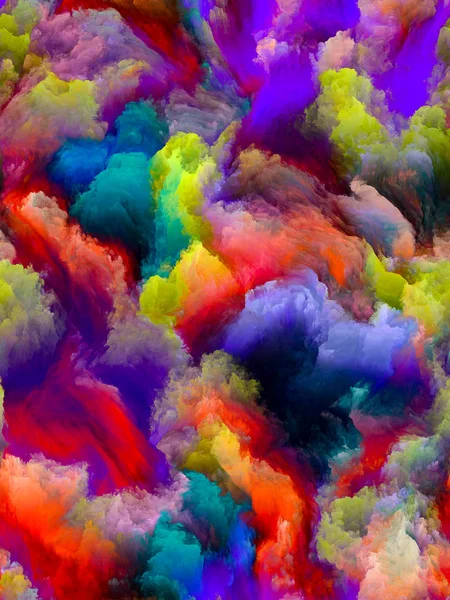 Повышенная Краска Пределами Серии Импасто Фоновый Дизайн Богатых Красочных Текстур — стоковое фото