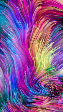 Renk Dolu Çizgiler.